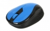 Мышь беспроводная оптическая OMEGA ОМ-415 (ОМ0415ВВ), голубой/черный