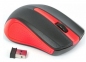 Мышь беспроводная оптическая OMEGA OM-419 (OM0419R), черный/красный