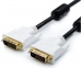 Кабель DVI 1.8m (DVI-D Dual link, 24 pin, 2 феррита) ATCOM арт. AT8057