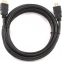 Кабель HDMI Cablexpert CC-HDMI4L-6, 1.8м, v1.4, 19M/19M, серия Light, черный,позол. разъемы,экран, пакет