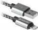 Кабель USB Defender ACH01-03T (белый)