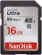 Карта памяти 16Gb SDHC SanDisk Class10 Ultra UHS-I (SDSDUNC-016G-GN6IN)