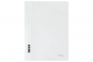 Папка-скоросшиватель A4 прозрачная, белая (ПС-220)