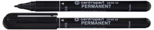 Маркер перманентный 1 мм Centropen черный (арт.2846 9412)