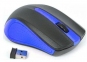 Мышь OMEGA OM-419 (OM0419BL) беспроводная оптическая, черный/синий